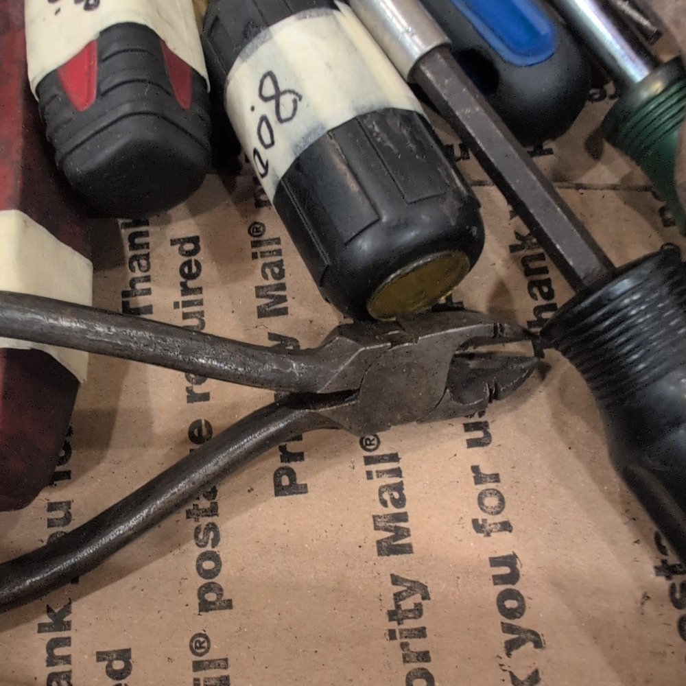 Assorted Hand Tool Lot Screwdrivers Wrench Wire Cutters Mixed Brands DIY Repair - Picture 6 of 6